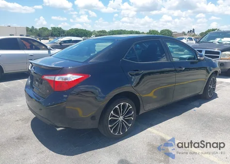 2014 Toyota Corolla S Plus from USA, damaged, VIN 2T1BURHE4EC072530